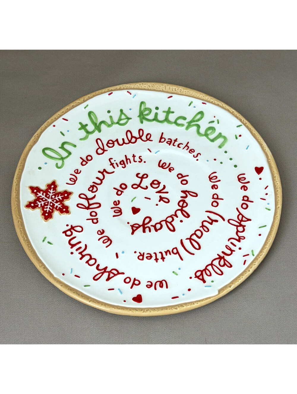Hallmark Christmas Cookie Plate In This Kitchen Mrs Claus Sugar Cookie Recipe 10